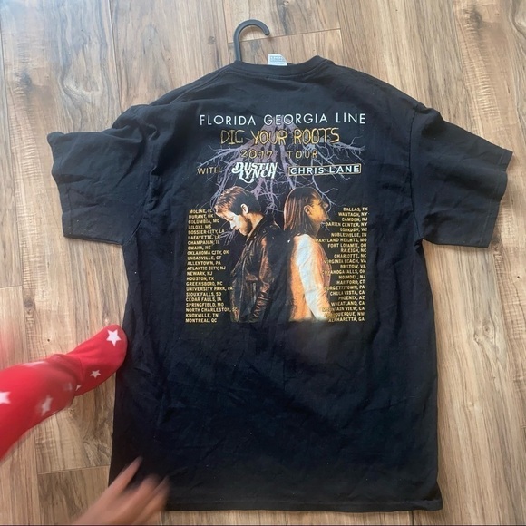 Florida Georgia Line Dig Your Roots Tour Tee - Picture 4 of 4